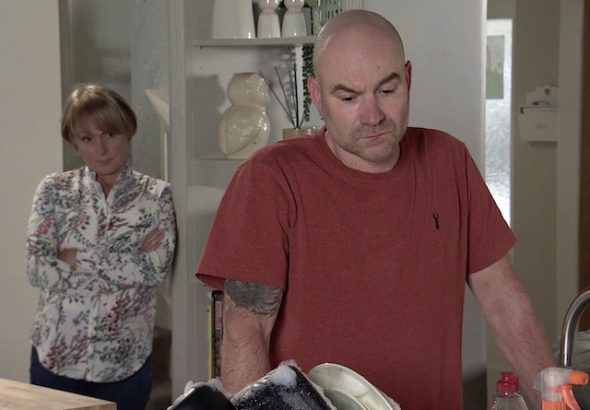 Sally and Tim on Coronation Street on September 4, 2020