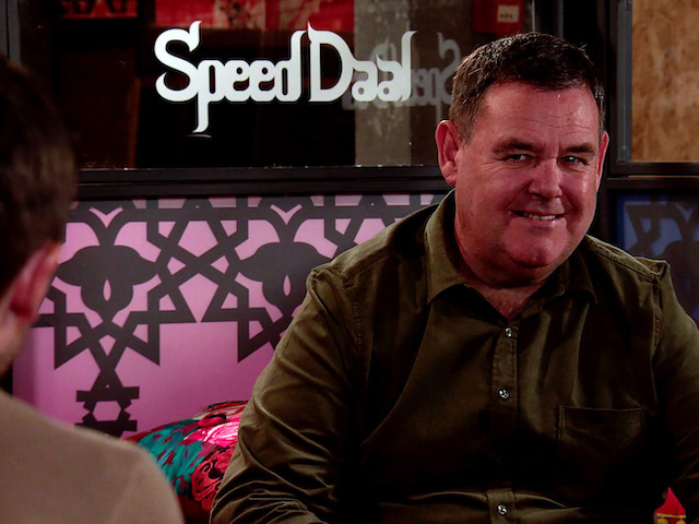 Todd and George on Coronation Street on October 26, 2020