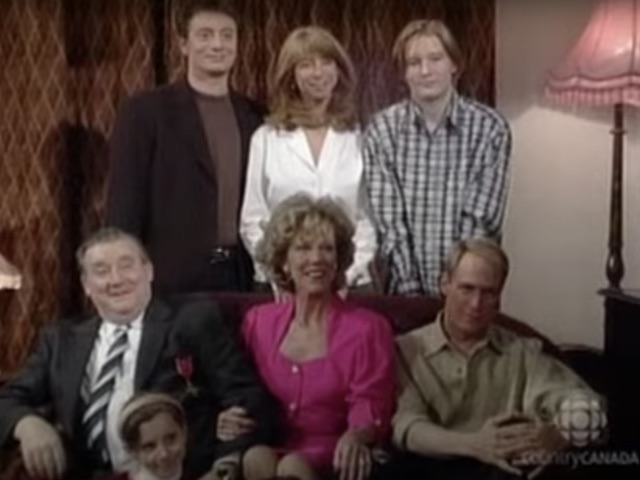 Audrey and her family on Coronation Street on February 9, 1996