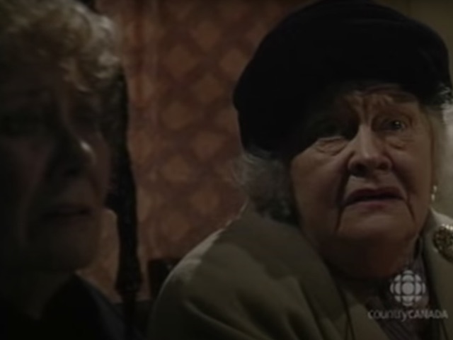Maud and Vera on Coronation Street on February 14, 1996