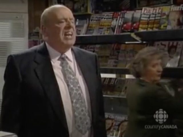 Fred and Mavis on Coronation Street on March 22, 1996