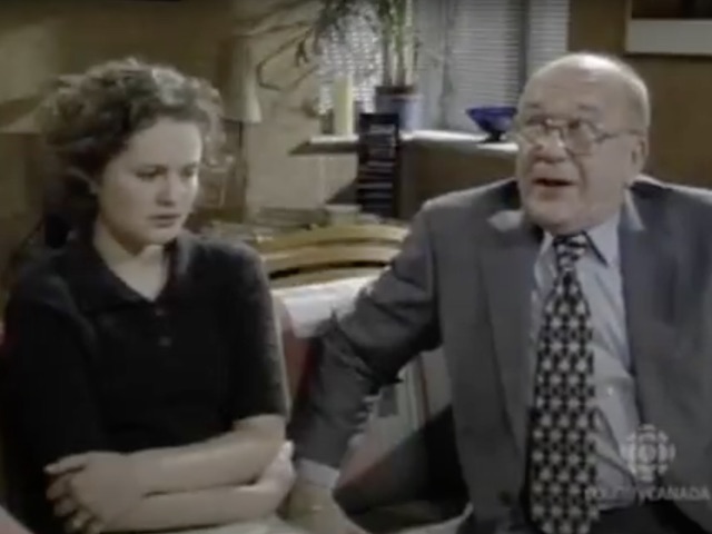 Vicky and Alec on Coronation Street on April 24, 1996