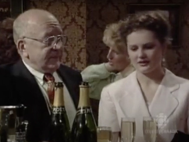 Alec and Vicky on Coronation Street on June 7, 1996