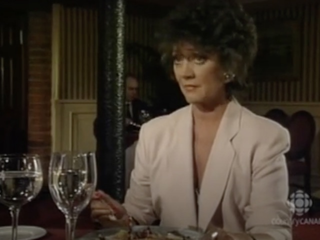 Alma on Coronation Street on June 14, 1996