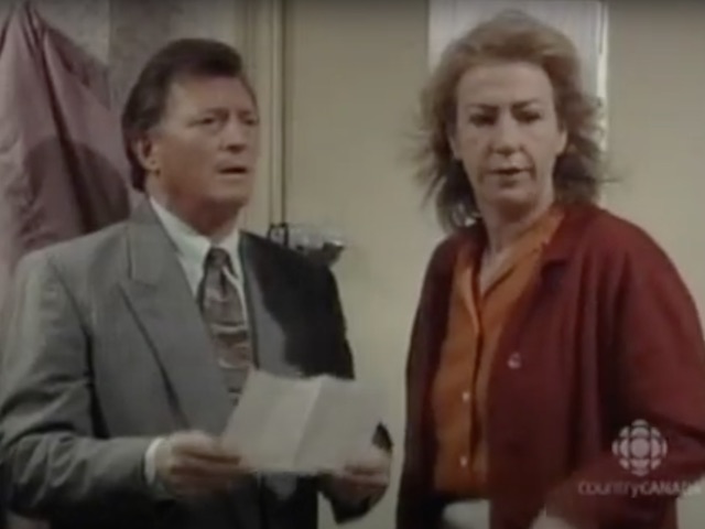 Mike and Josie on Coronation Street on June 17, 1996