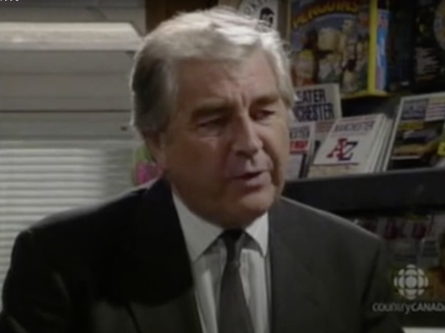 Derek on Coronation Street on August 9, 1996