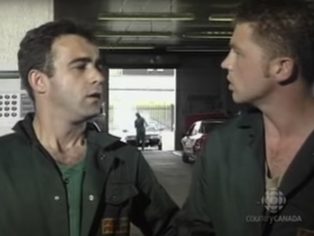 Tony and Kevin on Coronation Street on August 19, 1996