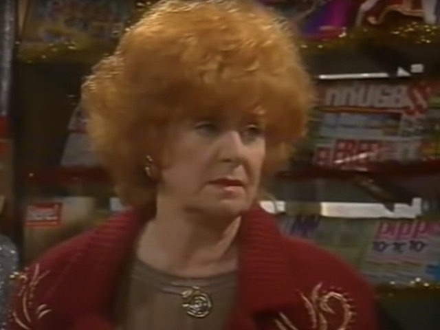 Rita on Coronation Street on November 25, 1996