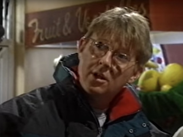 Curly on Coronation Street on January 1, 1997