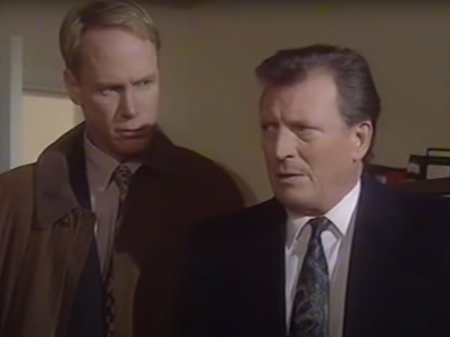 Stephen and Mike on Coronation Street on January 6, 1997