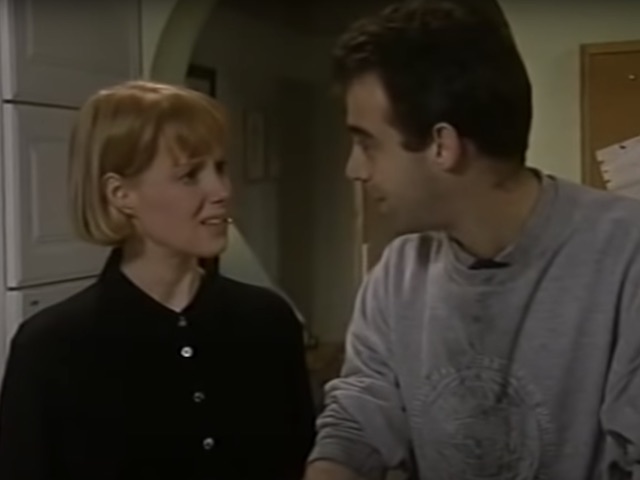 Sally and Kevin on Coronation Street on February 5, 1997