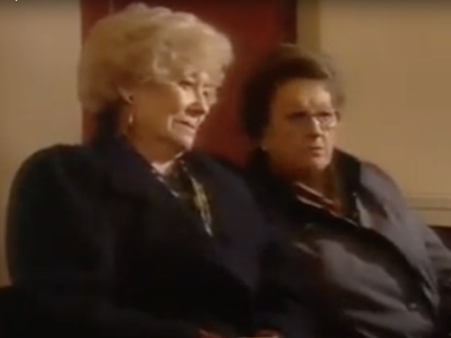 Betty and Vera on Coronation Street on February 28, 1997