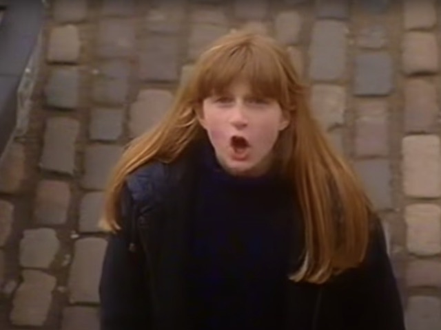 Becky on Coronation Street on March 16, 1997