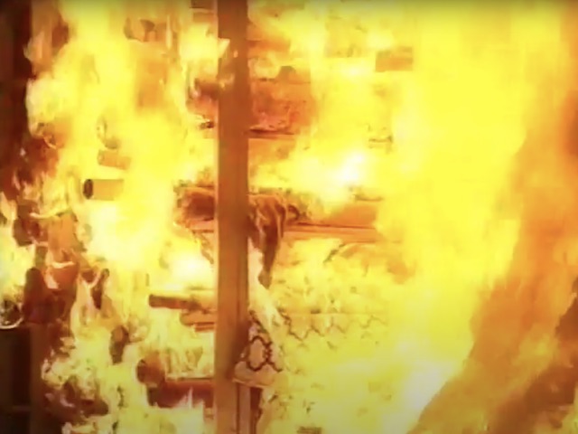 Don sets fire to Mike’s factory on Coronation Street on March 26, 1997