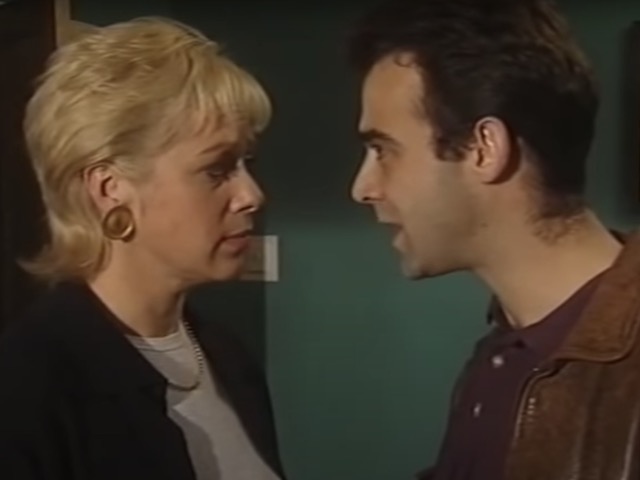Natalie and Kevin on Coronation Street on May 21, 1997