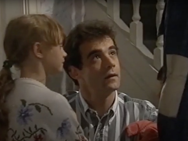 Sally and Kevin on Coronation Street on July 9, 1997