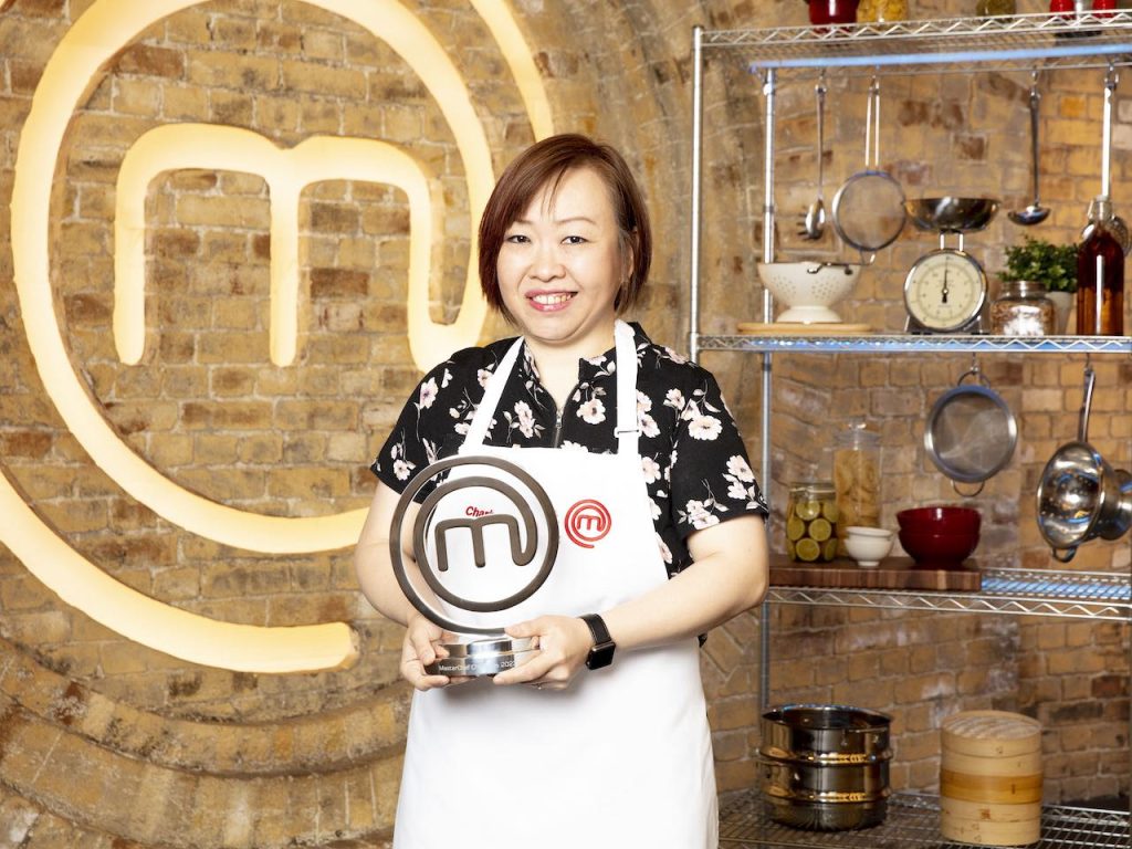 Chariya Khattiyot with the MasterChef trophy