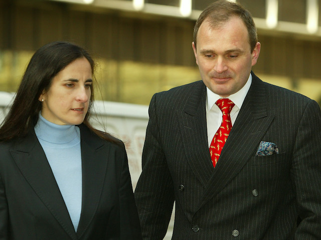 Charles and Diana Ingram at Southwark Crown Court on April 7, 2003