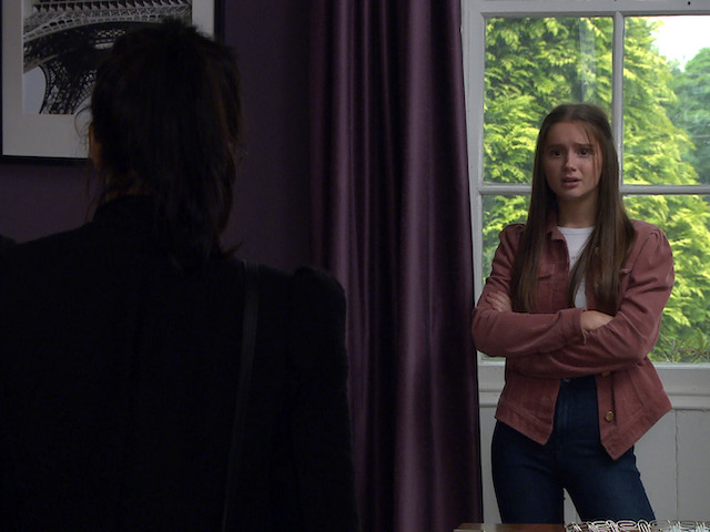 Priya and Sarah on Emmerdale on August 3, 2020