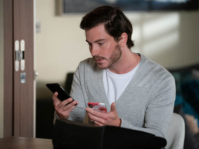 Gray on EastEnders on September 7, 2020