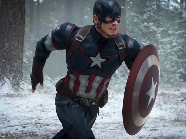 Chris Evans as Captain America