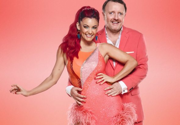 Chris McCausland and Dianne Buswell for Strictly Come Dancing