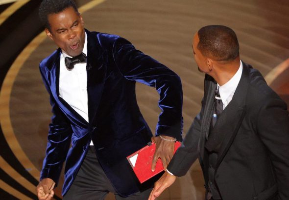 Chris Rock pictured on March 27, 2022