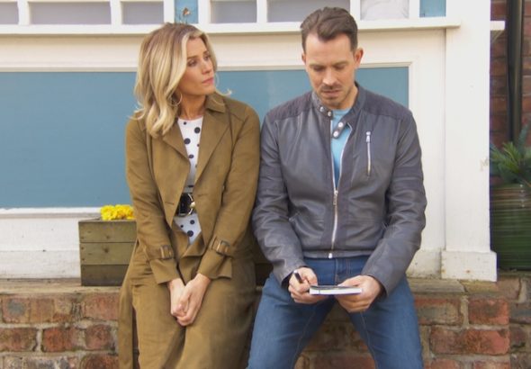 Mandy and Darren on Hollyoaks on September 24, 2020