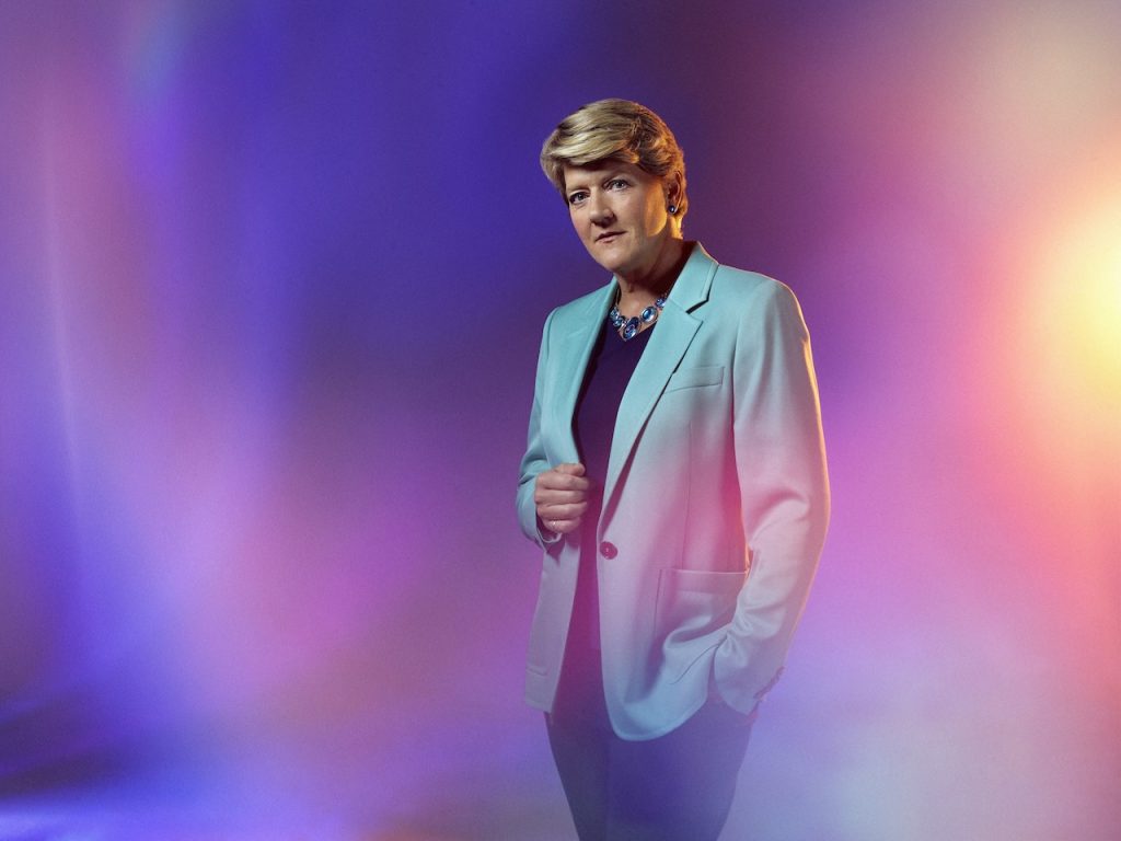 Clare Balding for The Traitors