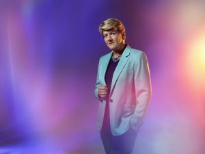 Clare Balding for The Traitors