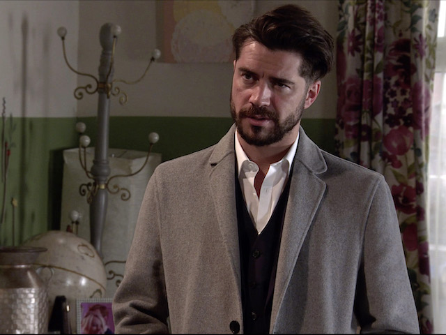Daniel and Adam on Coronation Street on December 7, 2020