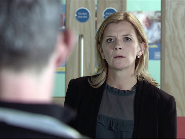 Leanne and Nick on Coronation Street on November 11, 2020