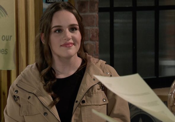 Faye on Coronation Street on November 18, 2020