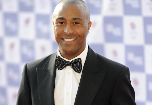 Colin Jackson pictured on May 11, 2012
