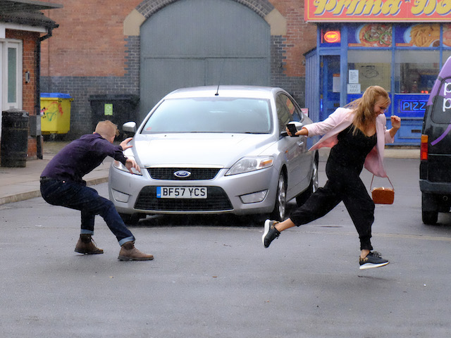 Gary and Sarah on Coronation Street on July 29, 2020