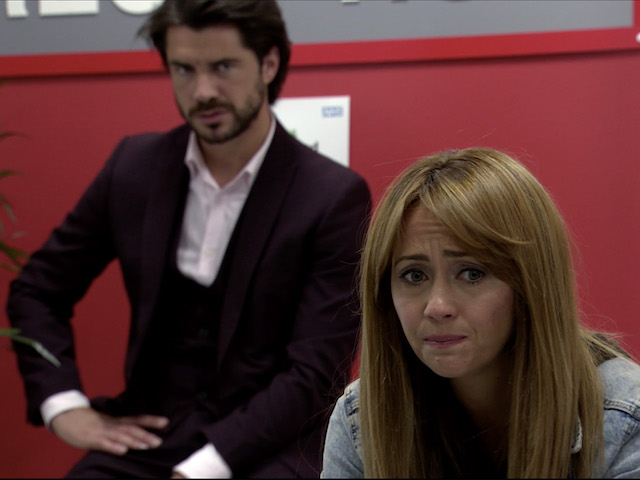 Adam, Maria and Sarah on Coronation Street on July 31, 2020