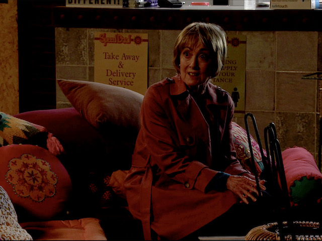 Alya and Elaine on Coronation Street on July 31, 2020