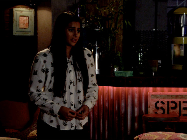 Alya and Elaine on Coronation Street on July 31, 2020