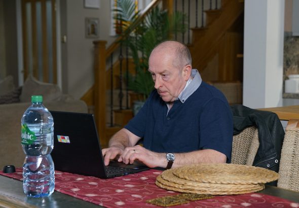 Geoff and Tim on Coronation Street on June 1, 2020