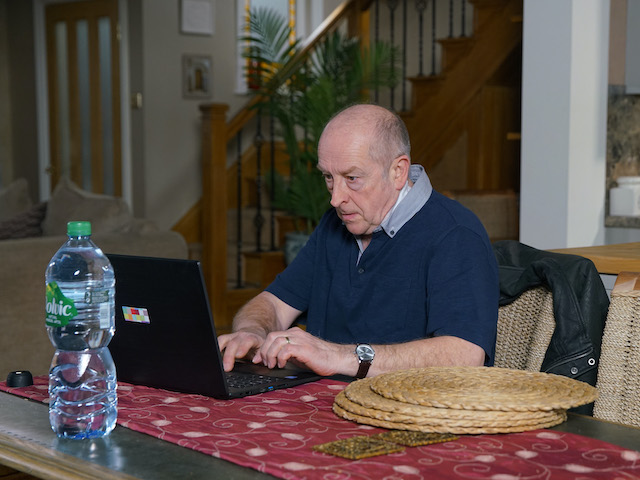 Geoff and Tim on Coronation Street on June 1, 2020