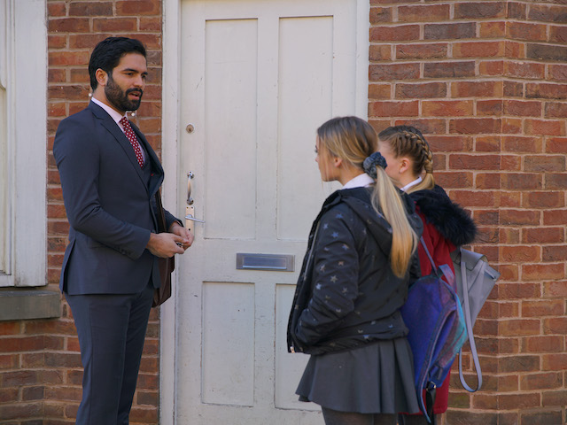 Imran, Kelly and Gary on Coronation Street on June 3, 2020