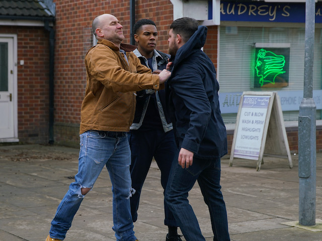 A scene from Coronation Street