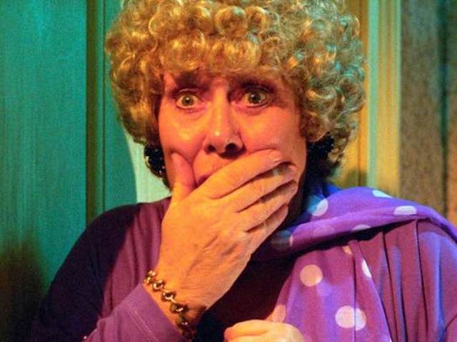 Vera on Coronation Street on January 31, 1996