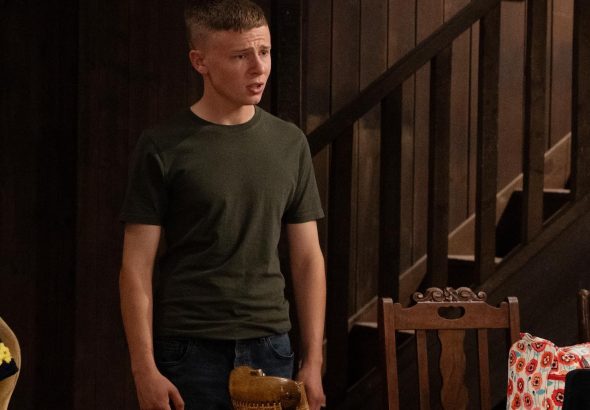 Sam Hall as Samson Dingle in Emmerdale