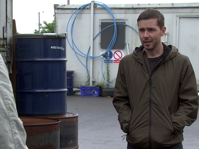 Todd on Coronation Street on October 9, 2020