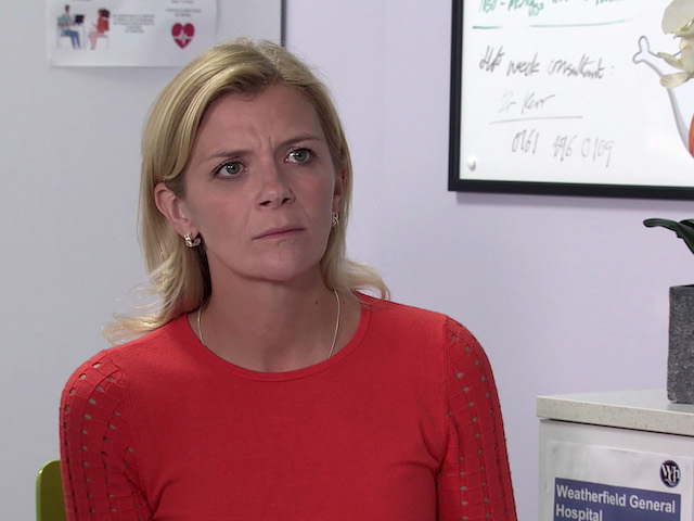 Leanne and Steve on Coronation Street on September 11, 2020