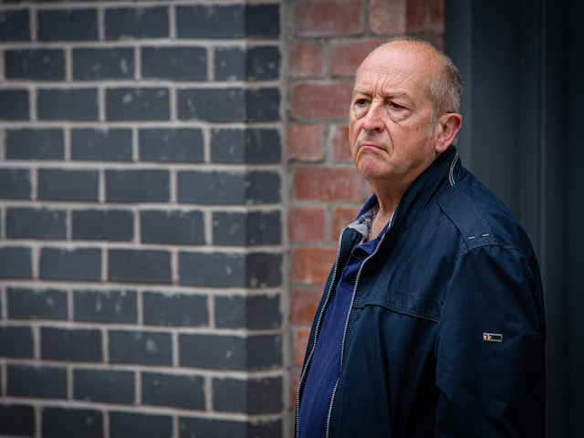Geoff on Coronation Street on September 28, 2020