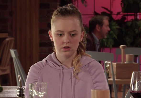 Harriet Bibby as Summer Spellman on Coronation Street