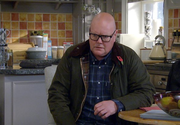Dominic Brunt as Paddy Kirk on Emmerdale