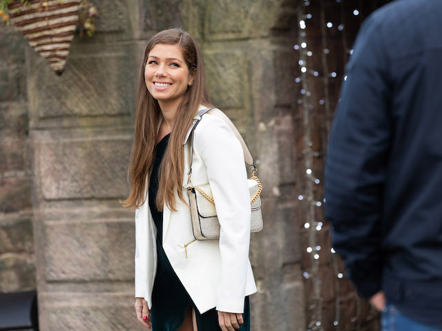 Nikki Sanderson as Maxine Minniver in Hollyoaks